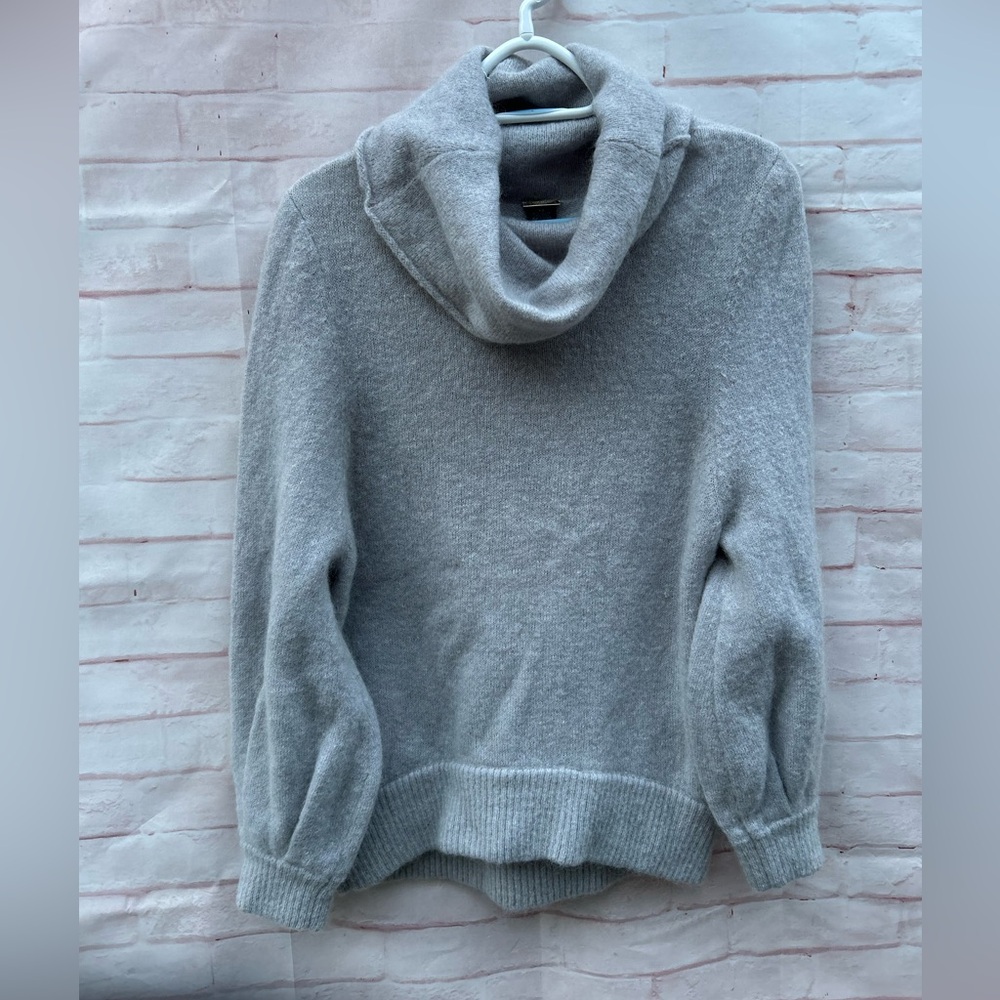 Magaschoni XS oversized vintage Y2K designer mohair blend soft cowl neck sweater